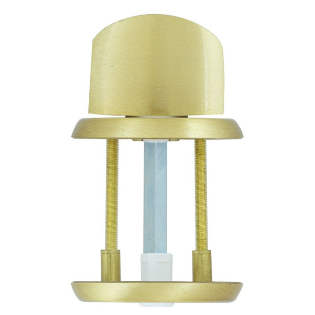Щиток ABLOY 35+36 WC_FIN ROUND Латунь_мат 40мм наскрізь MS_HA Комплект, шток 5мм