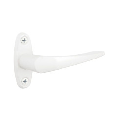 Ручка віконна ABLOY 59/152 mov FIN_FOR_WINDOW OVAL Фарба_біла накладне ZN_JVA Внутрішній Ручка віконна ABLOY 59/152 mov FIN_FOR_WINDOW OVAL Фарба_біла накладне ZN_JVA Внутрішній