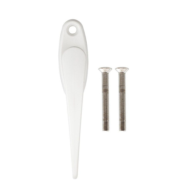 Ручка оконная Abloy 59/152 mov FIN FOR WINDOW Oval краска белая накладные ZN JVA внутренний Ручка оконная Abloy 59/152 mov FIN FOR WINDOW Oval краска белая накладные ZN JVA внутренний