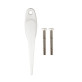 Ручка оконная Abloy 59/152 mov FIN FOR WINDOW Oval краска белая накладные ZN JVA внутренний Ручка оконная Abloy 59/152 mov FIN FOR WINDOW Oval краска белая накладные ZN JVA внутренний