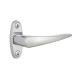 Ручка оконная Abloy 59/152 mov FIN FOR WINDOW Oval хром полированный накладные ZN CR внутренний Ручка оконная Abloy 59/152 mov FIN FOR WINDOW Oval хром полированный накладные ZN CR внутренний