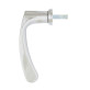 Ручка оконная Abloy 59/152 mov FIN FOR WINDOW Oval хром полированный накладные ZN CR внутренний Ручка оконная Abloy 59/152 mov FIN FOR WINDOW Oval хром полированный накладные ZN CR внутренний