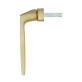 Ручка оконная Abloy DH83 mov FIN FOR WINDOW ROUND латунь мат насквозь MS HA внутренний, шток 8мм Ручка оконная Abloy DH83 mov FIN FOR WINDOW ROUND латунь мат насквозь MS HA внутренний, шток 8мм