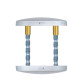 Щиток Abloy LH002 O ROUND хром сатин 38-60мм универсальное MS НCR комплект Щиток Abloy LH002 O ROUND хром сатин 38-60мм универсальное MS НCR комплект