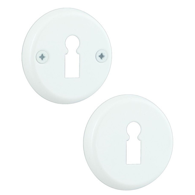 Щиток Abloy LH004 BB ROUND краска белая насквозь FE JVA комплект Щиток Abloy LH004 BB ROUND краска белая насквозь FE JVA комплект