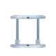 Щиток Abloy 005 A FIN ROUND хром полированный насквозь ZN CR комплект Щиток Abloy 005 A FIN ROUND хром полированный насквозь ZN CR комплект
