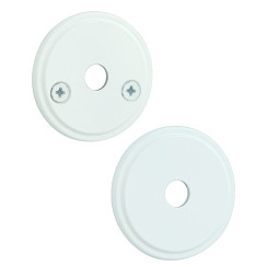 Щиток Abloy 005 O FIN ROUND краска белая насквозь ZN JVA комплект