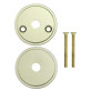 Щиток Abloy 005 O FIN ROUND лак золотистый насквозь ZN KULA комплект Щиток Abloy 005 O FIN ROUND лак золотистый насквозь ZN KULA комплект