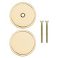 Щиток Abloy 005 P FIN ROUND лак золотистый насквозь ZN KULA комплект Щиток Abloy 005 P FIN ROUND лак золотистый насквозь ZN KULA комплект