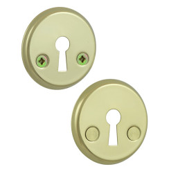 Щиток ABLOY 016 A_FIN ROUND Лак_золотистий наскрізь FE_KULA Комплект Щиток ABLOY 016 A_FIN ROUND Лак_золотистий наскрізь FE_KULA Комплект