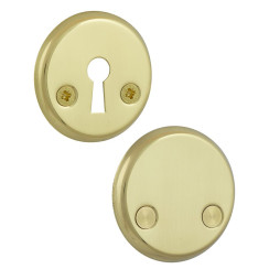 Щиток ABLOY 016+028 FIN ROUND Латунь_полірована наскрізь MS_KILA Комплект Щиток ABLOY 016+028 FIN ROUND Латунь_полірована наскрізь MS_KILA Комплект