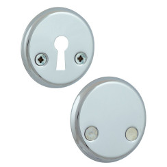 Щиток ABLOY 016+028 FIN ROUND Хром_полірований наскрізь MS_CR Комплект Щиток ABLOY 016+028 FIN ROUND Хром_полірований наскрізь MS_CR Комплект