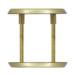 Щиток Abloy 026 O FIN ROUND латунь полированная насквозь MS Kila комплект Щиток Abloy 026 O FIN ROUND латунь полированная насквозь MS Kila комплект