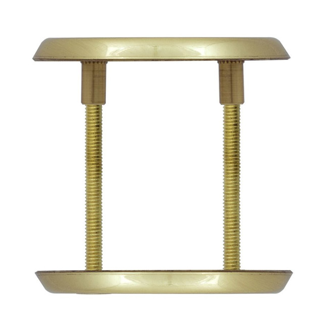 Щиток Abloy 026 O FIN ROUND латунь полированная насквозь MS Kila комплект Щиток Abloy 026 O FIN ROUND латунь полированная насквозь MS Kila комплект