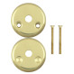 Щиток Abloy 026 O FIN ROUND латунь полированная насквозь MS Kila комплект Щиток Abloy 026 O FIN ROUND латунь полированная насквозь MS Kila комплект