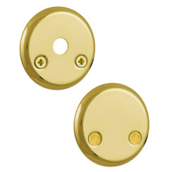 Щиток Abloy 026+028 FIN ROUND латунь полированная насквозь MS Kila комплект