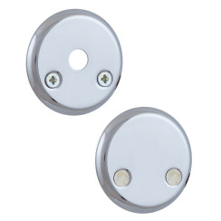 Щиток Abloy 026+028 FIN ROUND хром полированный насквозь MS CR комплект