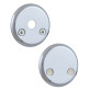 Щиток Abloy 026+028 FIN ROUND хром полированный насквозь MS CR комплект Щиток Abloy 026+028 FIN ROUND хром полированный насквозь MS CR комплект