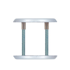 Щиток Abloy 026+028 FIN ROUND хром полированный насквозь MS CR комплект Щиток Abloy 026+028 FIN ROUND хром полированный насквозь MS CR комплект