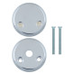 Щиток Abloy 026+028 FIN ROUND хром полированный насквозь MS CR комплект Щиток Abloy 026+028 FIN ROUND хром полированный насквозь MS CR комплект