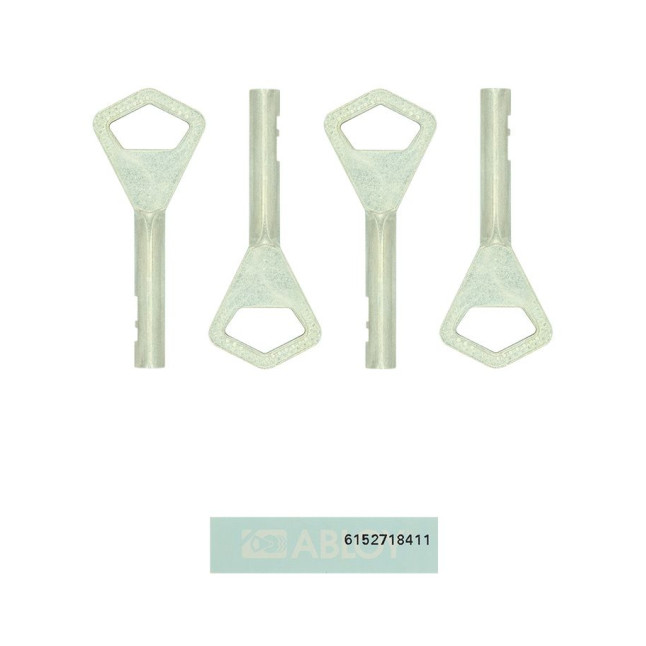 Комплект_ключів ABLOY CLASSIC 4KEY+CARD