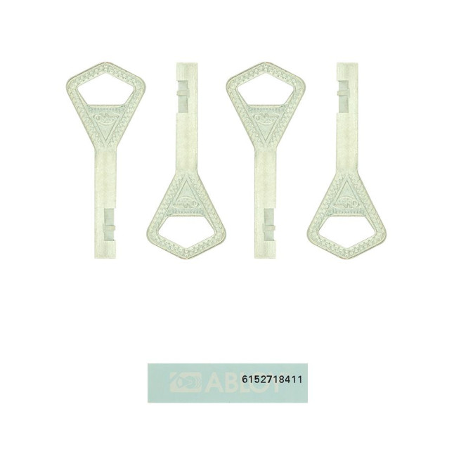 Комплект_ключів ABLOY CLASSIC 4KEY+CARD
