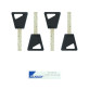 Комплект ключей Abloy DISCLOCK Pro 4KEY+CARD 