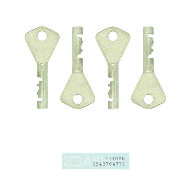 Комплект_ключів ABLOY PROFILE 4KEY+CARD Комплект_ключів ABLOY PROFILE 4KEY+CARD