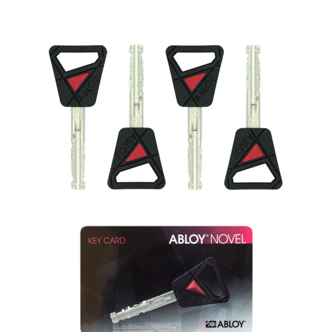 Комплект ключей Abloy NOVEL 4KEY 35mm+CARD Комплект ключей Abloy NOVEL 4KEY 35mm+CARD