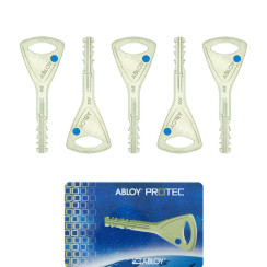 Комплект ключей Abloy PROTEC 5KEY+CARD 