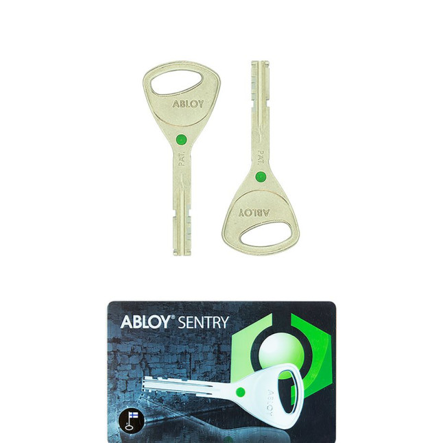 Комплект_ключів ABLOY SENTRY 2KEY+CARD