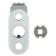 Ручка віконна DISEC BMAR02 DIN_FOR_WINDOW OVAL Хром_мат CR_MAT Внутрішня