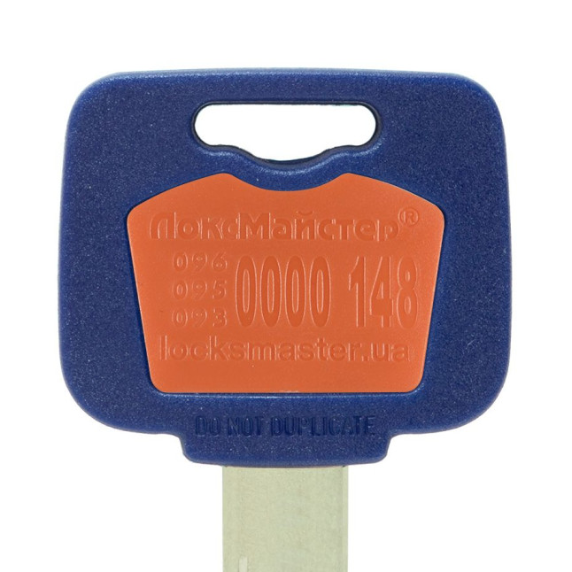 Вставка-лого_кольорова MUL-T-LOCK ЛОКСМАЙСТЕР ORANGE (50шт.)