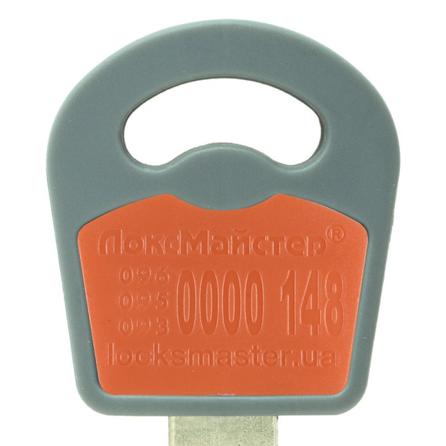 Вставка-лого_кольорова MUL-T-LOCK ЛОКСМАЙСТЕР ORANGE (50шт.)