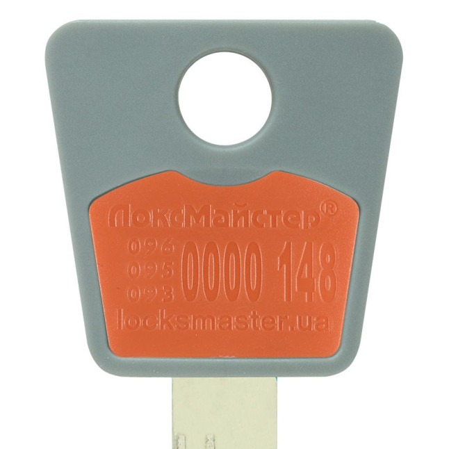Вставка-лого_кольорова MUL-T-LOCK ЛОКСМАЙСТЕР ORANGE (50шт.)