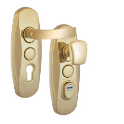 Фурнітура захисна MUL-T-LOCK PLATINUM SH300 fix-mov DIN PLATE 85/90мм Латунь_полірована 50-55мм 3клас Platinum GOLD Комплект Фурнітура захисна MUL-T-LOCK PLATINUM SH300 fix-mov DIN PLATE 85/90мм Латунь_полірована 50-55мм 3клас Platinum GOLD Комплект