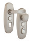 Фурнітура захисна MUL-T-LOCK PLATINUM SH300 fix-mov DIN PLATE 85/90мм Нікель_сатин 50-55мм 3клас Platinum NICKEL_SATIN Комплект