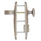 Фурнітура захисна MUL-T-LOCK PLATINUM SH300 fix-mov DIN PLATE 85/90мм Нікель_сатин 50-55мм 3клас Platinum NICKEL_SATIN Комплект
