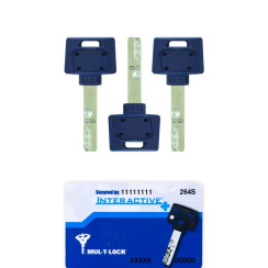 Комплект_ключів MUL-T-LOCK *INTERACTIVE+ 3KEY+CARD Комплект_ключів MUL-T-LOCK *INTERACTIVE+ 3KEY+CARD