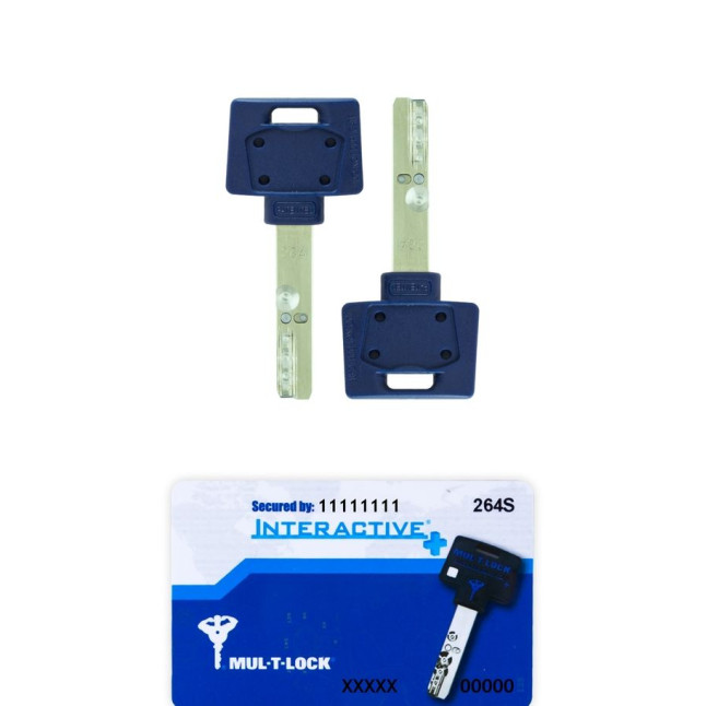 Комплект ключей Mul-t-lock *Interactive+ 2KEY+CARD 
