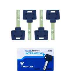 Комплект_ключів MUL-T-LOCK *INTERACTIVE+ 4KEY+CARD Комплект_ключів MUL-T-LOCK *INTERACTIVE+ 4KEY+CARD