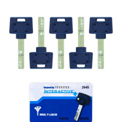 Комплект_ключів MUL-T-LOCK *INTERACTIVE+ 5KEY+CARD Комплект_ключів MUL-T-LOCK *INTERACTIVE+ 5KEY+CARD