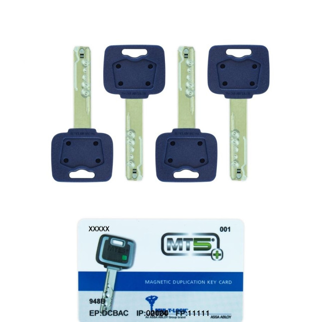 Комплект ключей Mul-t-lock *MT5+ 4KEY+CARD 