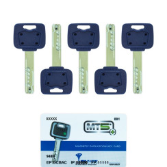 Комплект_ключів MUL-T-LOCK *MT5+ 5KEY+CARD Комплект_ключів MUL-T-LOCK *MT5+ 5KEY+CARD