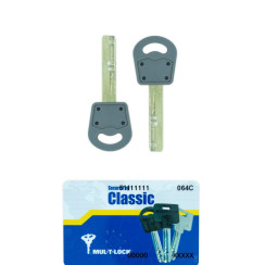 Комплект_ключів MUL-T-LOCK CLASSIC 2KEY+CARD Комплект_ключів MUL-T-LOCK CLASSIC 2KEY+CARD
