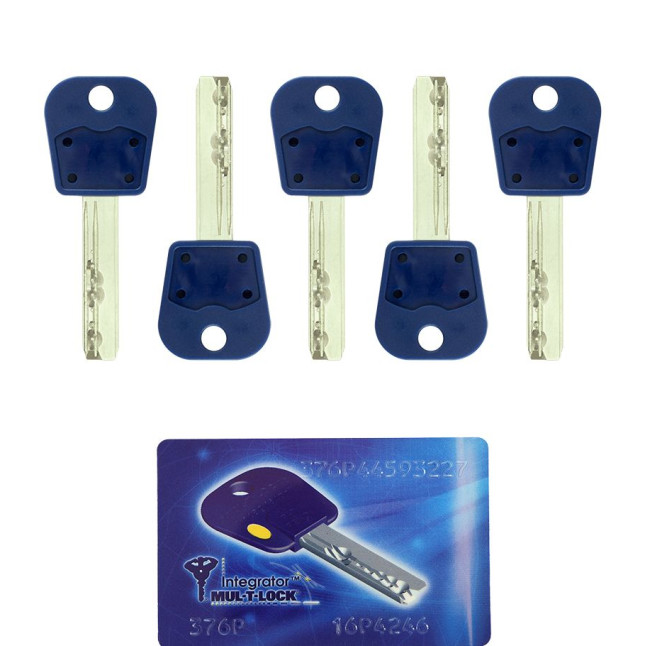Комплект ключей Mul-t-lock INTEGRATOR 5KEY+CARD 