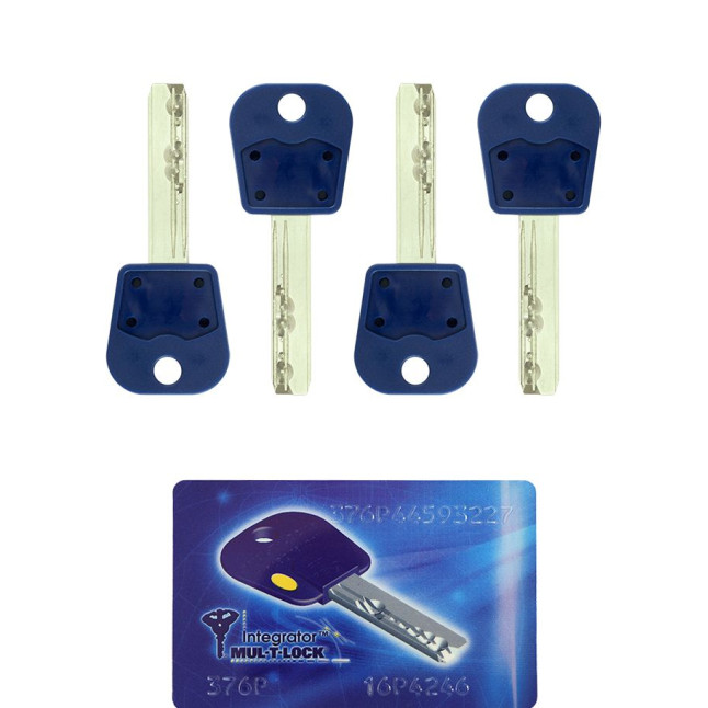 Комплект ключей Mul-t-lock INTEGRATOR 4KEY+CARD 
