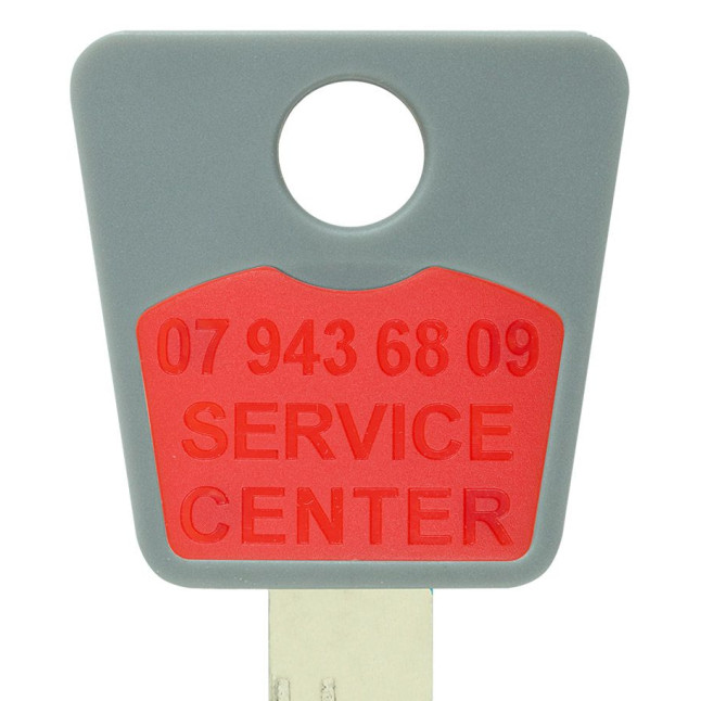 Вставка-лого_кольорова MUL-T-LOCK SERVICE CENTER RED (1000шт.)