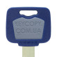 Вставка-лого_кольорова MUL-T-LOCK KEYCOPY GREY (1000шт.)