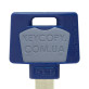 Вставка-лого_кольорова MUL-T-LOCK KEYCOPY GREY (1000шт.)